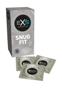 Презервативи EXS SNUG FIT щільно прилеглі, веганські (ціна за пачку, 12 шт.)