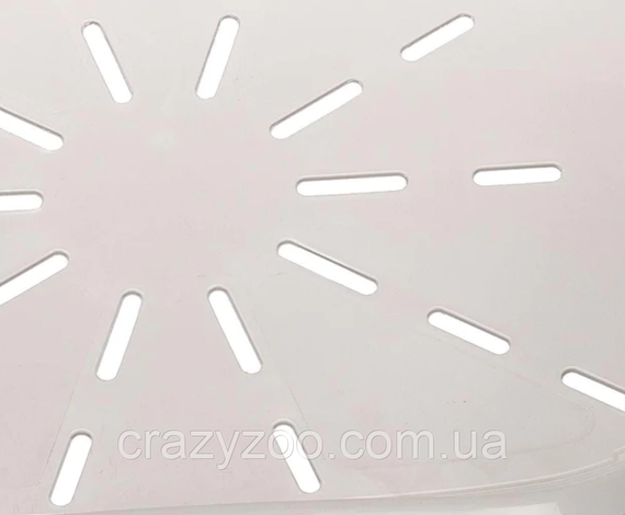 Пластиковий лежак для собак та котів Ferplast Siesta Deluxe 4 білий 61.5х45х21.5 см 70204911 | Зображення 5