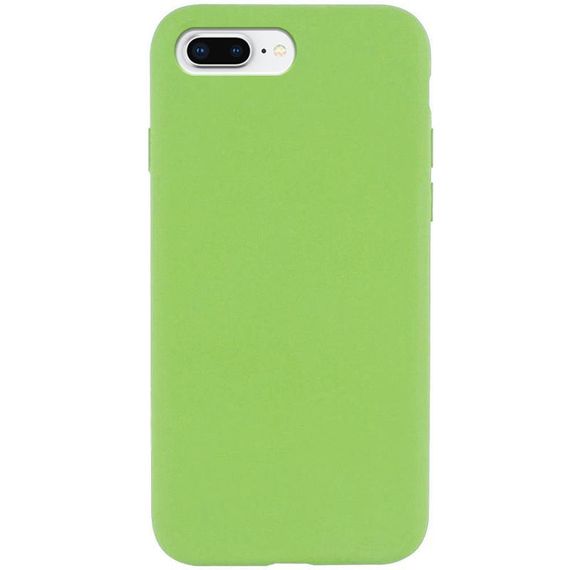 Чехол Silicone Case Full Protective (AA) NO LOGO для Apple iPhone 7 plus / 8 plus (5.5") Мятный / Mint