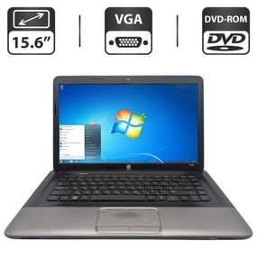 Ноутбук HP 655 / 15.6" (1366x768) TN / AMD E2-1800 (2 ядра по 1.7 GHz) / 6 GB DDR3 / 320 GB HDD / AMD Radeon HD 7340 Graphics / WebCam / DVD-ROM б/в