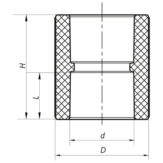 З'єднувальна муфта 63 PPR KOER K0006.PRO (KP0008) | Зображення 1
