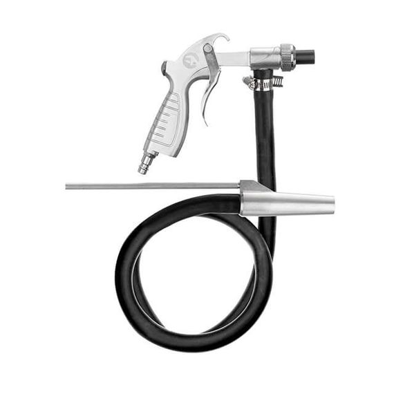 Пістолет піскоструминний зі шлангом, 1 металева 6 мм і 4 керамічні форсунки 4,5 мм, 5,0 мм, 6,0 мм, 7,0 мм1 | Зображення 8
