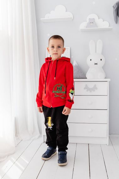 Костюм для хлопчика Носи своє 104 Червоний (p-8420-167398) | Зображення 7