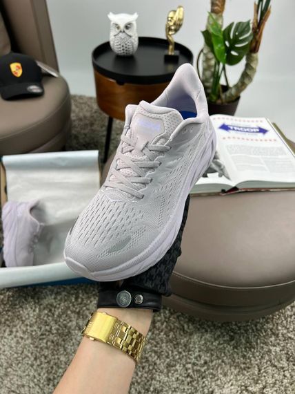 Кроссовки HOKA Clifton 8 Light Purple Grey Стиль та комфорт на кожен день весна / літо / осінь B4150 40 25,5 | Зображення 6