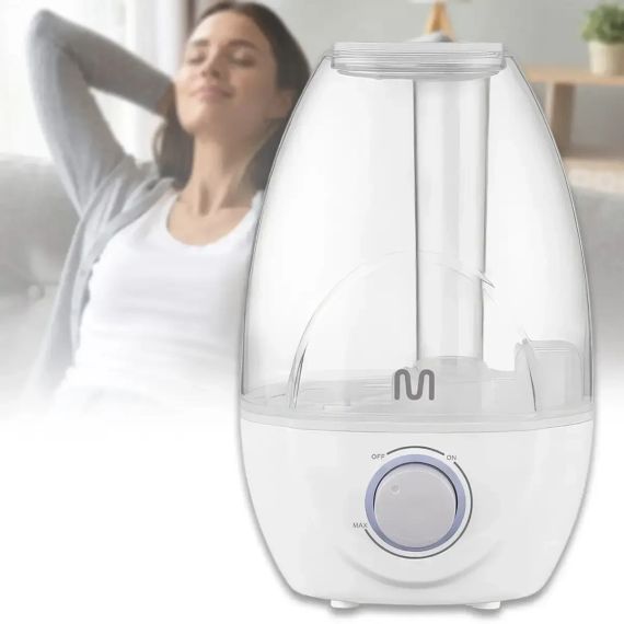 Ультразвуковий зволожувач повітря на 2.1 л із регулятором Ultrasonic Humidifier HD-2107 | Зображення 1