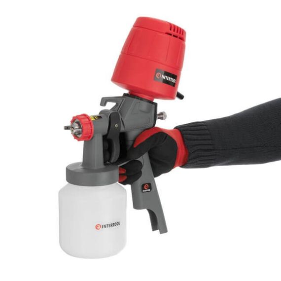 Фарбопульт електричний HVLP 450 Вт, форсунка 1,5 мм INTERTOOL DT-5045 | Зображення 8