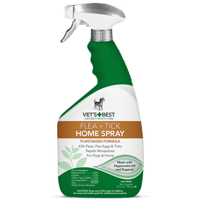 Спрей від бліх, кліщів і москітів для собак і дому Vet's Best Flea & Tick Home Spray 946 мл