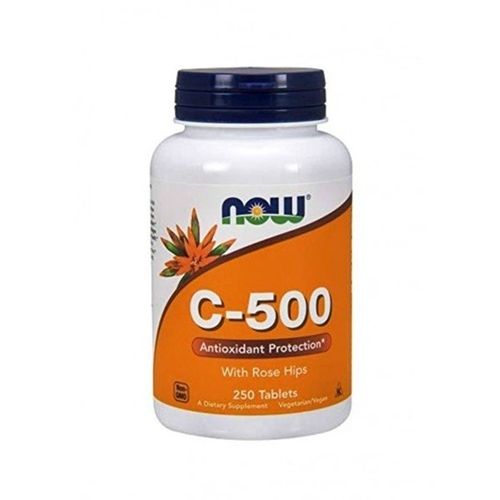 Вітамін C NOW Foods Vitamin C-500 Rose Hips 250 Tabs