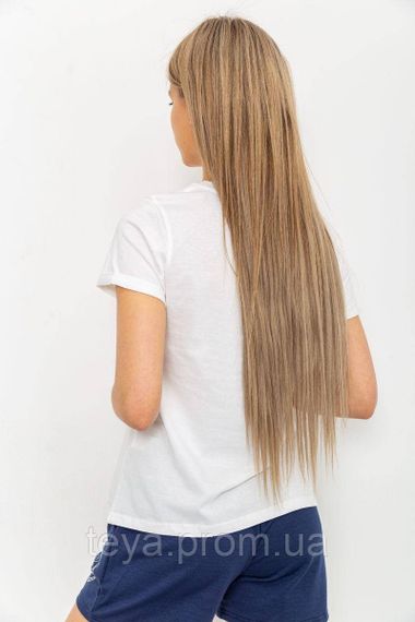 Футболка женская цвет белый  размер S FA_003996 | Зображення 3