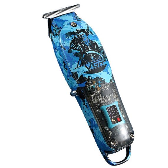 Тример для волосся та бороди професійний VGR V-923 акумуляторний з LED-індикатором | Зображення 8