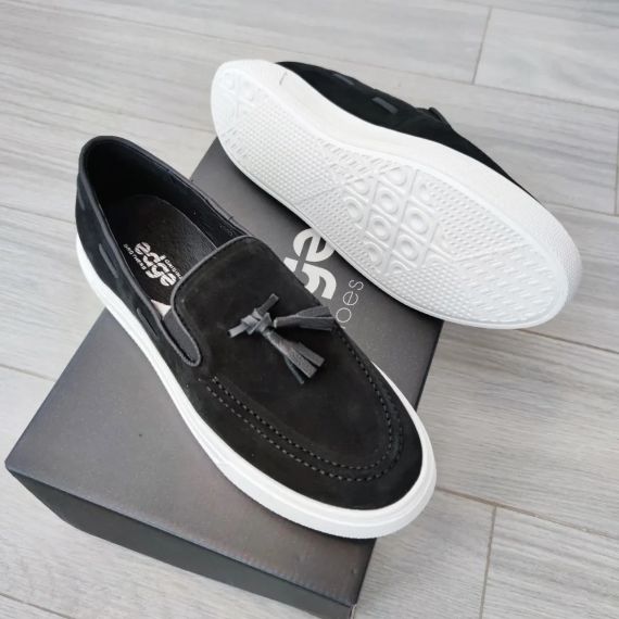 Мужские лоферы из натуральной замши 41 размер | Зображення 1