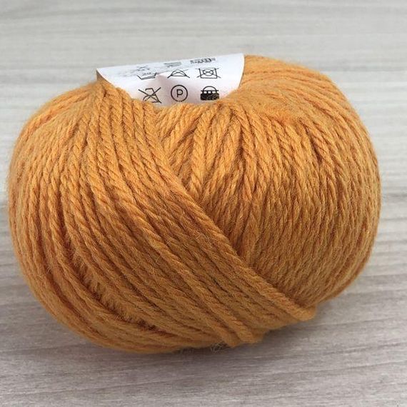 Пряжа Gazzal – Baby Wool XL колір 837 Помаранчевий | Зображення 2