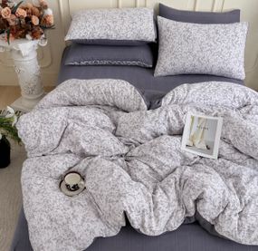 Постільна білизна євро з мусліну Colorful Home Print 8 22168 200х230 см