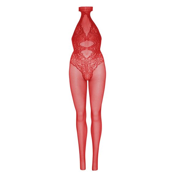 Комбінезон сітка Leg Avenue, червоний O\S | Зображення 5