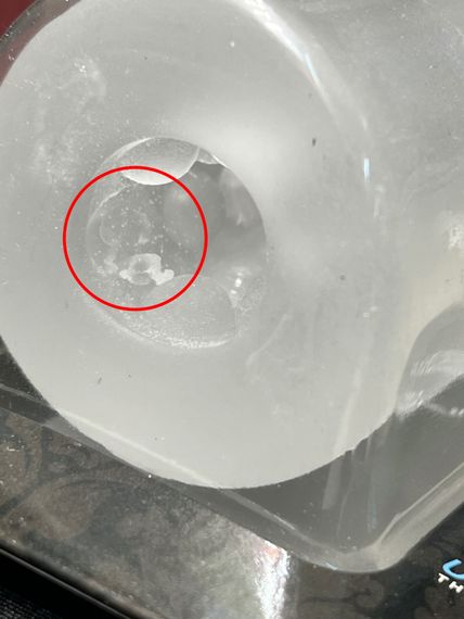 Мастурбатор Doc Johnson GoodHead Glow Helping Head, наскрізний, світиться в темряві | Зображення 5