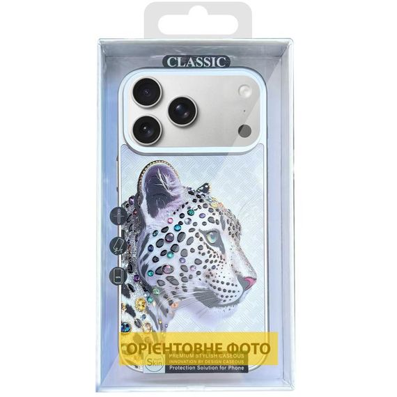 Чохол TPU+PC Crystal Hunt with Magnetic Fit для Apple iPhone 16 (6.1") White | Зображення 1