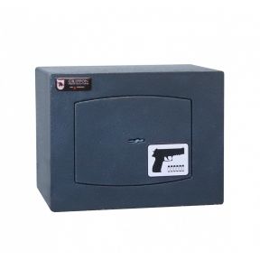 Сейф взломостойкий Griffon H.20.KP Dark Grey пистолетный