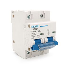 Автоматичний вимикач постійного струму CHCYZO RKB1/DC-B200, 2P, 200A, 12-125V