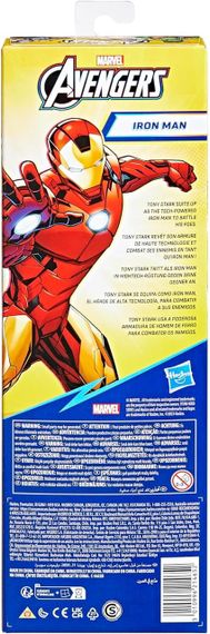 Ігрова фігурка Залізна людина 30 см Оригінал Marvel Titan Hero Iron Man 12” Action Figure | Зображення 3