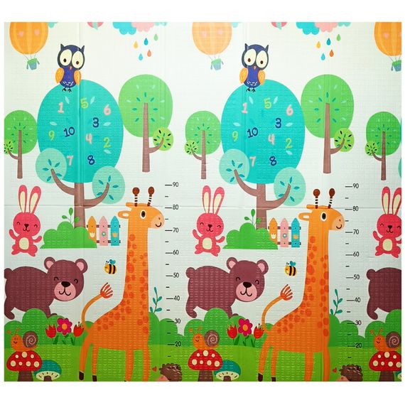 Развивающий термоковрик "Звери" MR 1317-1-4 размер 180x200х0,8 см | Зображення 2