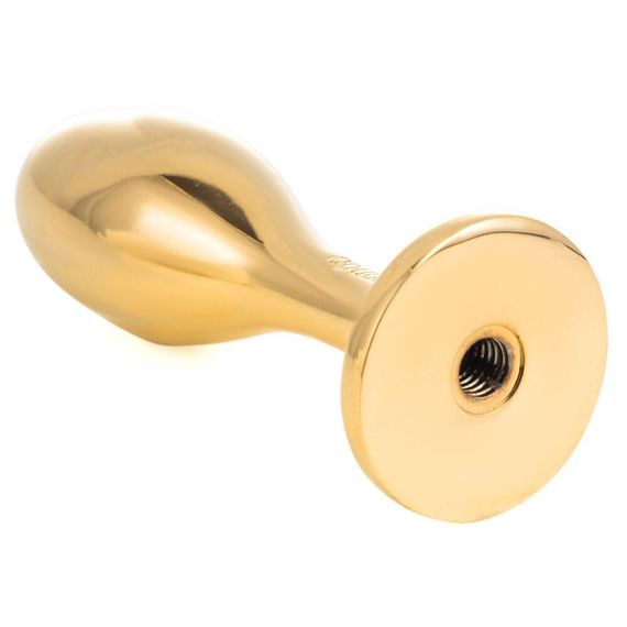 Металева анальна пробка Крихітний хвіст LOCKINK SEVANDA White Bunny-Tail Anal Rose-shape Plug Sex Aura | Зображення 4