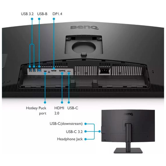 Монітор BenQ PD2706U | Зображення 6
