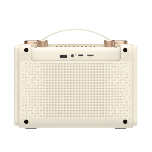 Портативна ретро колонка караоке HAVIT SK823BT 16W RGB Beige (10/ящ) | Зображення 5