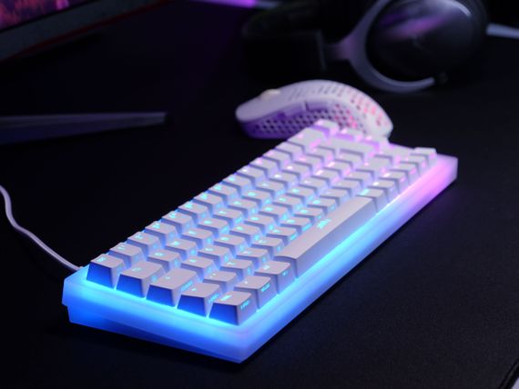 Клавіатура механічна Xtrfy K5 68Key K5-RGB-CPT-TPWHITE-R-UKR | Зображення 1