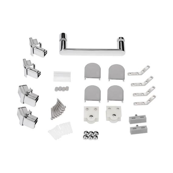 Душова кабіна Qtap Scorpio CRM10115-AC6 100x100 см, скло Clear 6 мм, покриття CalcLess, без піддона | Зображення 6