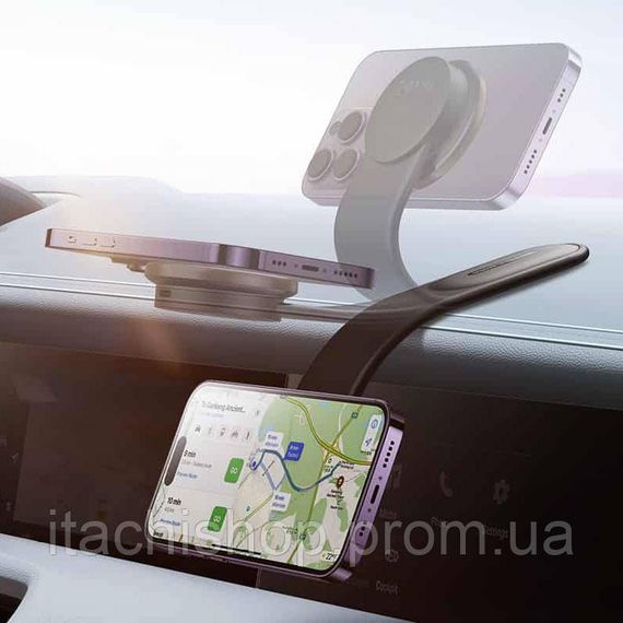 Автотримач Baseus C02 Pro Series Magnetic Wireless Charging Car Mount Cluster (C40156000111-00) | Зображення 5