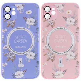 TPU+PC чохол Secret Garden with MagSafe для Apple iPhone 12 (6.1")