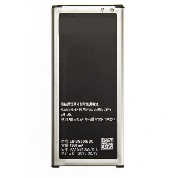 Акумулятор Samsung BG850BBC 1860 mAh G850 AAA клас коробка | Зображення 1