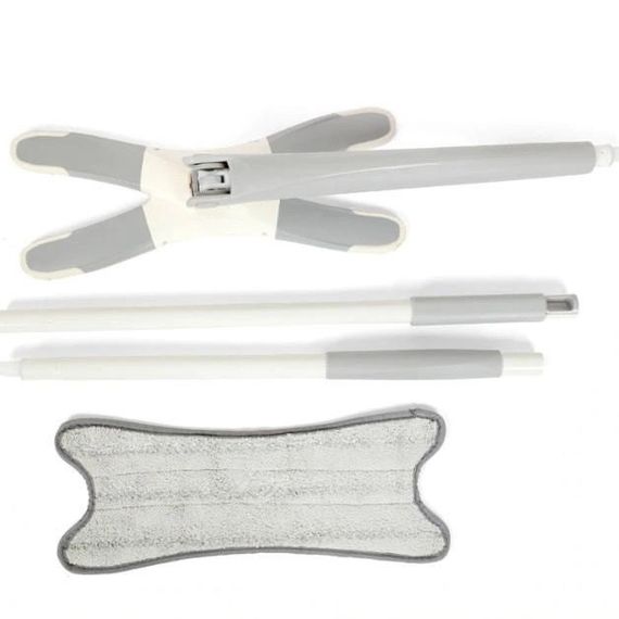 Швабра для пола X-Type с отжимом 37 см и, швабра с отжимом лентяйка, удобная швабра | Зображення 4