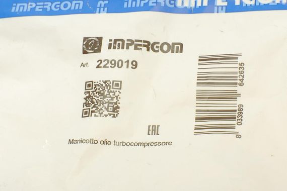 Трубка подачи масла к турбине VW Golf IV T5 1.9TDI 98-09 229019 | Зображення 5