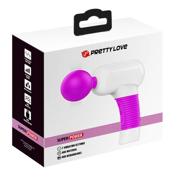 Вібромасажер PRETTY LOVE MAGIC GUN 7 vibration functions 5 levels of speed control sexstyle | Зображення 1