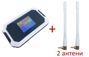 4G роутер Olax Олакс МТ 80 WIFI модем під сім карту акумулятор 3000 mAh два виходи під антену  2*5 дбi