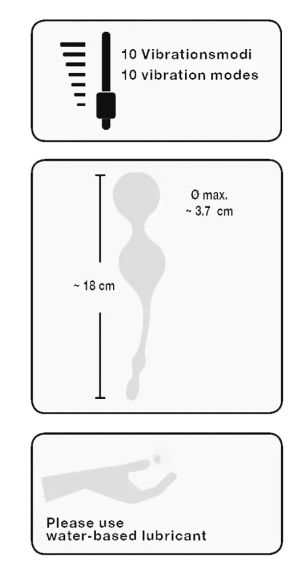 Вагінальні віброкульки ФАНТАЗІЯ sexstyle | Зображення 6