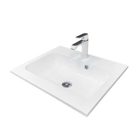 Раковина накладная Adamant FRATE, прямоугольная (4824296204501)