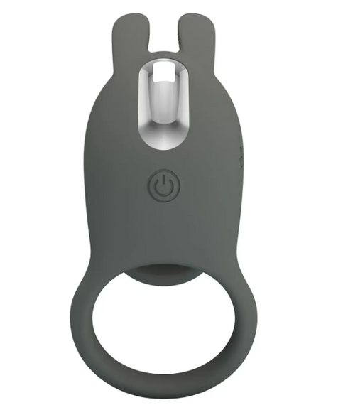 Насадка з вібрацією Pretty Love - MASTER RING GRAY, BI-210326-1 Sex Aura | Зображення 5