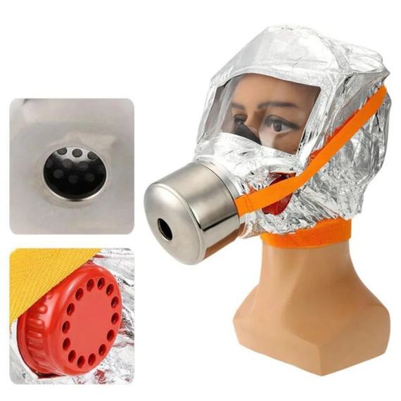 Противогаз з ефективним захистом від диму та токсичних газів XPRO Fire Mask (6677_297) | Зображення 6