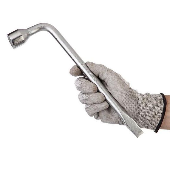 Ключ балонний L-подібний 24*350 мм INTERTOOL XT-4224 | Зображення 3