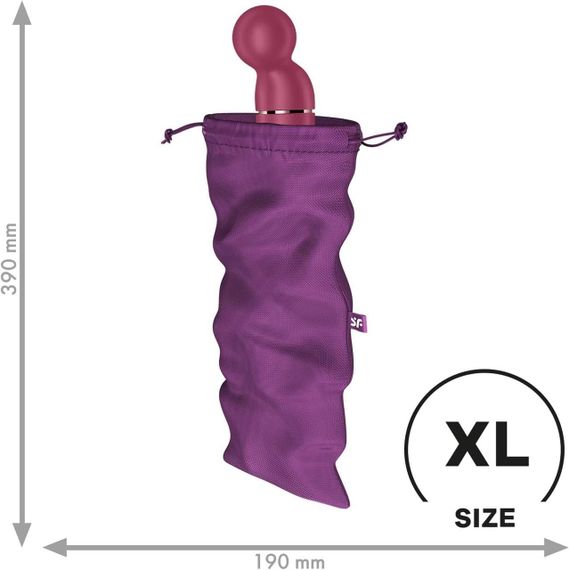 Чохол для вібратора Satisfyer Treasure Bag XL Violet Sex Aura | Зображення 1