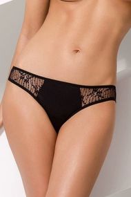Трусики-слипы Passion Dina Thong Черный S/M