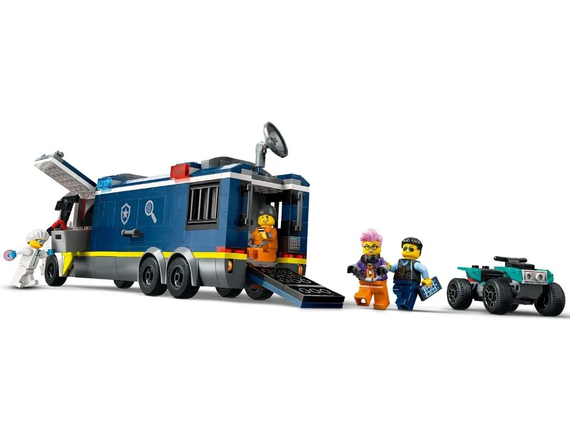 Конструктор LEGO City Передвижная полицейская криминалистическая лаборатория 60418 | Зображення 5