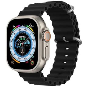 Ремешок Ocean Band для Apple Watch 38/40/41/42mm(ser.10) Черный / Black