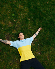 Футболка Украина Желто-синий S M