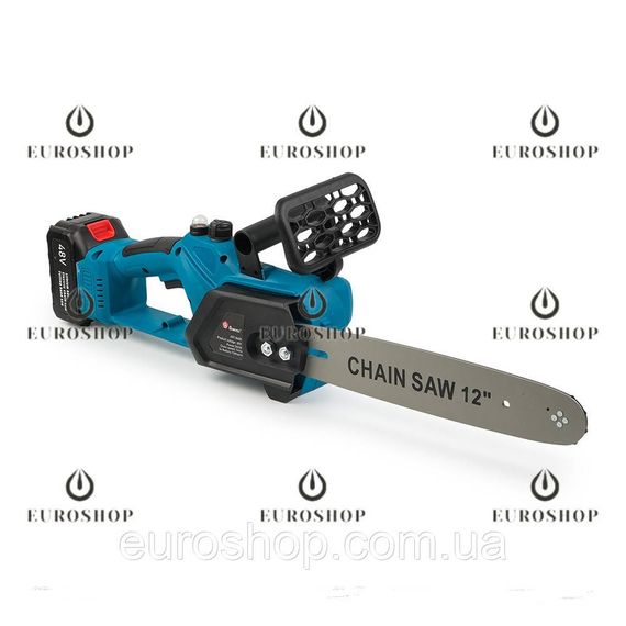 Пила цепная аккумуляторная  DOMOTEC Chain Saw 12'', 48 V | Зображення 1