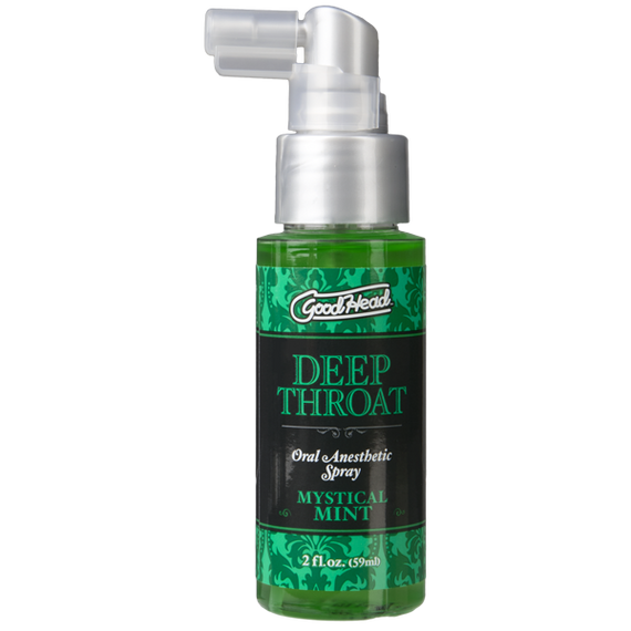 Спрей для мінету Doc Johnson GoodHead DeepThroat Spray - Mystical Mint 59 мл для глибокого мінету Sex Aura