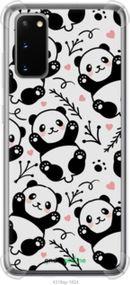 Чохол на Samsung Galaxy S20 Панди "4318sp-1824-2448"