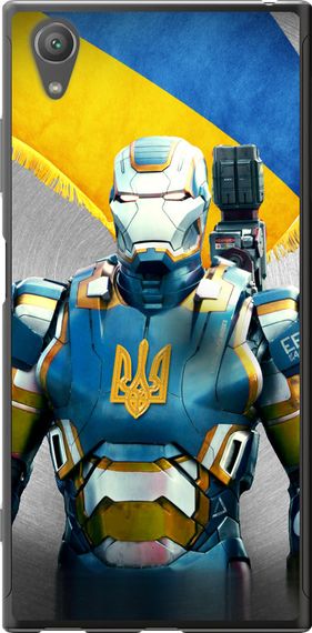 Чехол на Sony Xperia XA1 Plus G3412 Украинский киборг "980u-1129-17620"